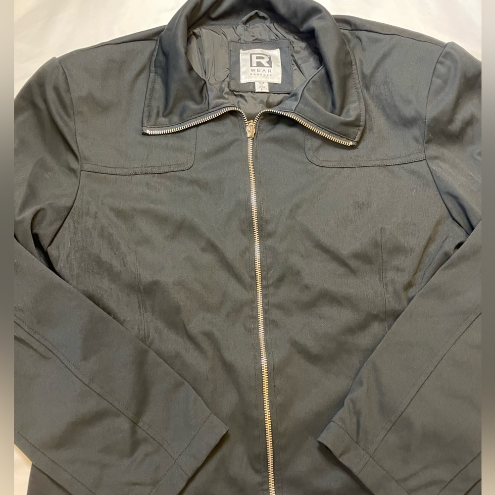 R-Wear Rampage size larger black bomber jacket - Picture 2 of 6